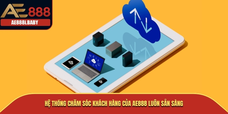 Hệ thống chăm sóc khách hàng của AE888 luôn sẵn sàng
